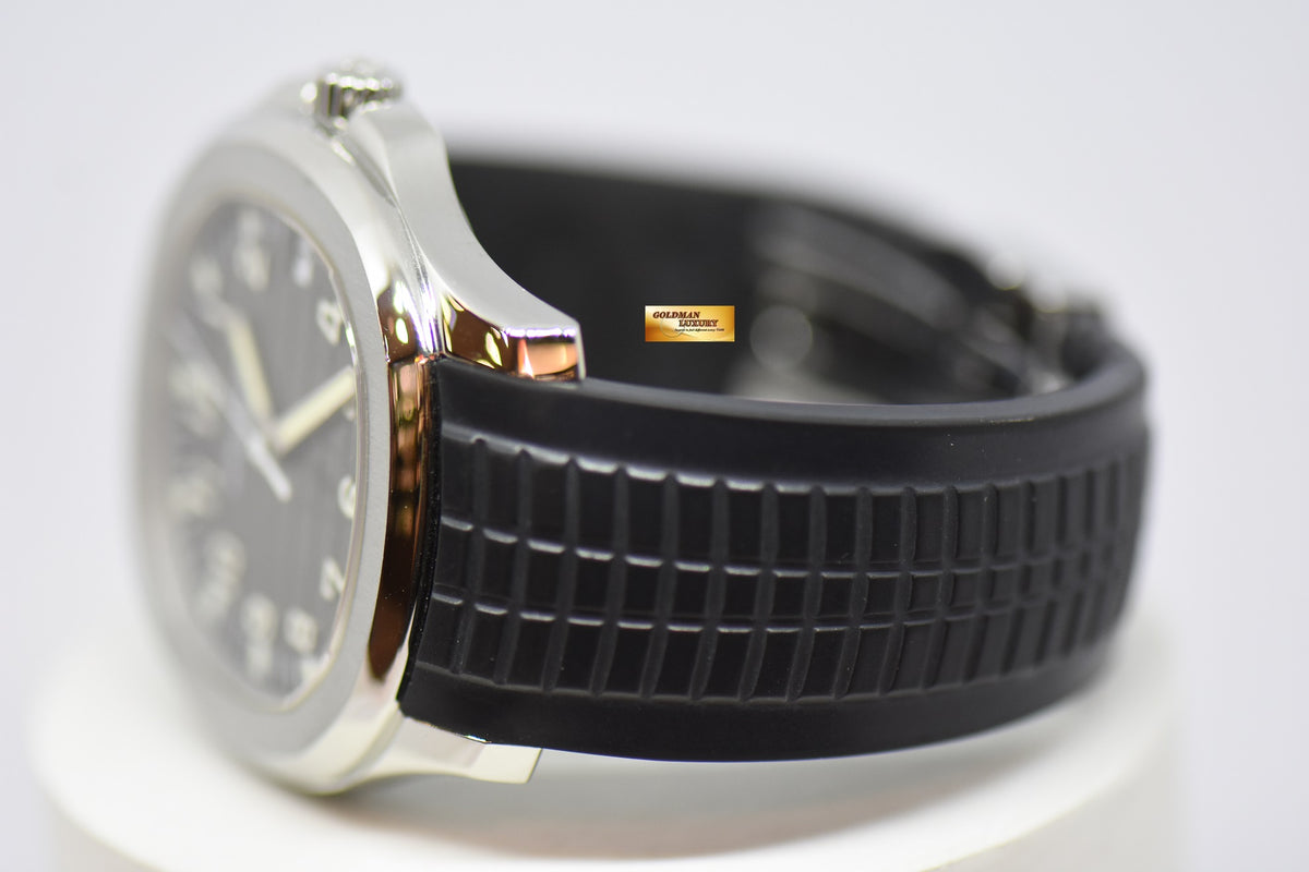 [SOLD] PATEK PHILIPPE AQUANAUT 40mm STEEL IN RUBBER 5167A AUTOMATIC (MINT)