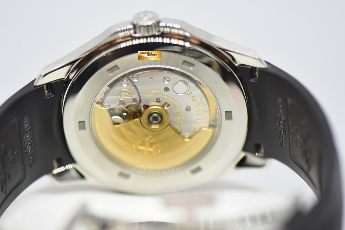 [SOLD] PATEK PHILIPPE AQUANAUT 40mm STEEL IN RUBBER 5167A AUTOMATIC (MINT)