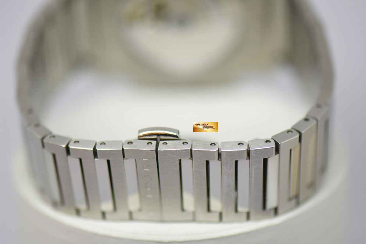 [SOLD] BVLGARI OCTO ROMA STEEL IN BRACELET BLUE DIAL OC41S AUTOMATIC (MINT)