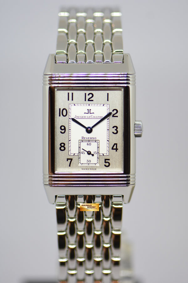 [SOLD] JLC REVERSO GRANDE TAILLE STEEL IN BRACELET MANUAL WINDING 270.8.62 (MINT)