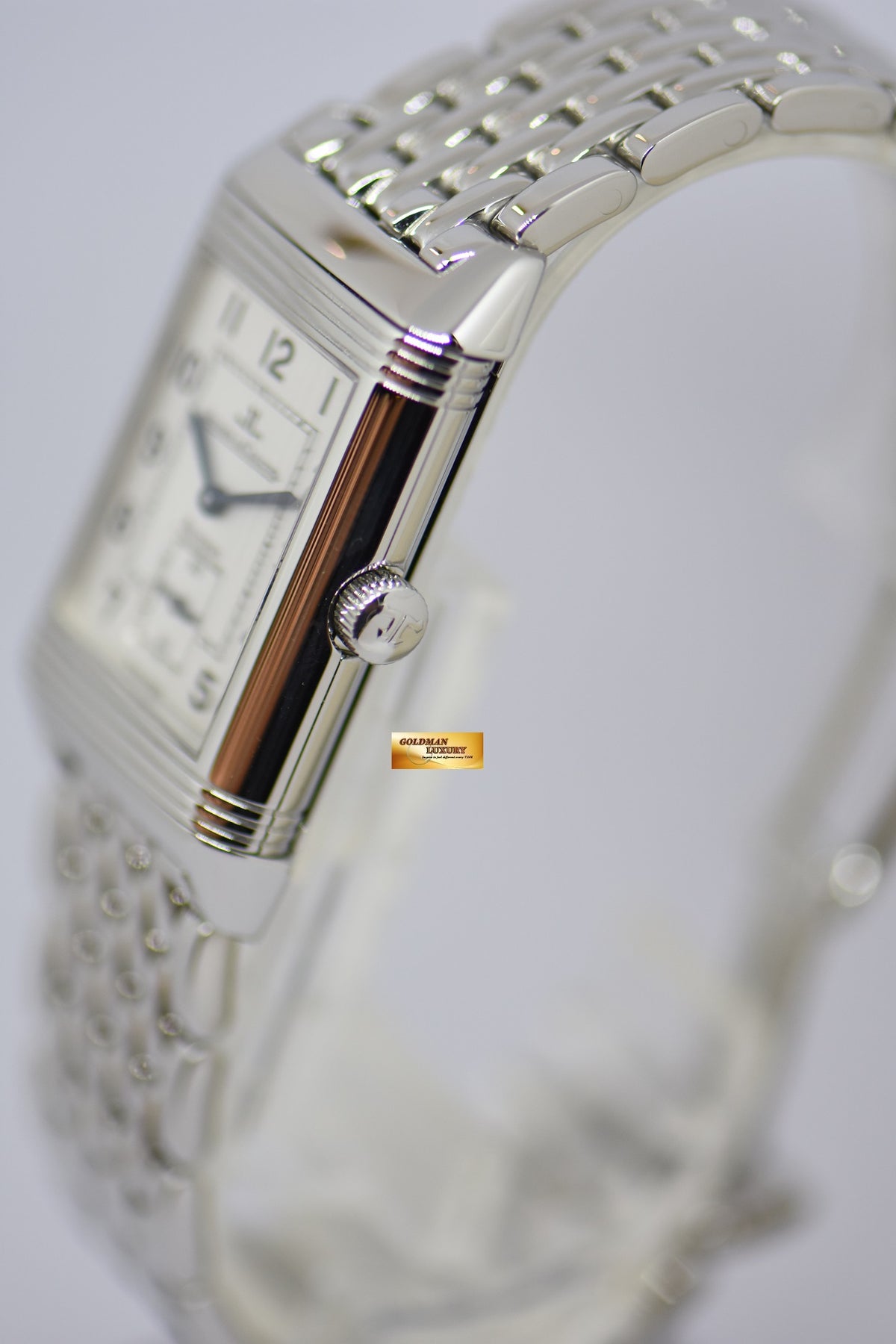 [SOLD] JLC REVERSO GRANDE TAILLE STEEL IN BRACELET MANUAL WINDING 270.8.62 (MINT)
