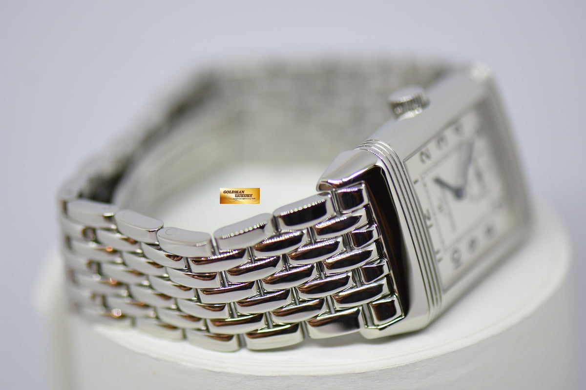 [SOLD] JLC REVERSO GRANDE TAILLE STEEL IN BRACELET MANUAL WINDING 270.8.62 (MINT)
