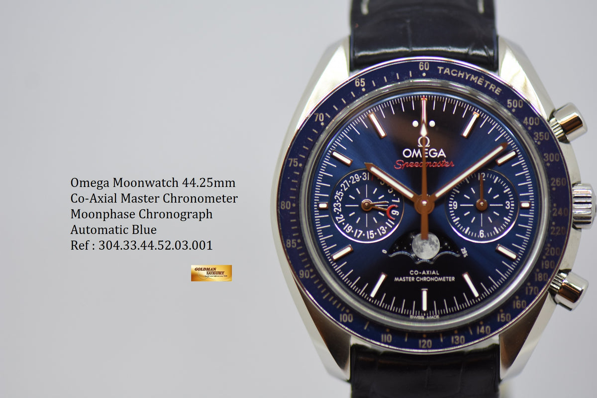 [SOLD] OMEGA MOONWATCH CO-AXIAL MASTER CHRONOMETER MOONPHASE CHRONOGRAPH 44.25mm AUTOMATIC (MINT)