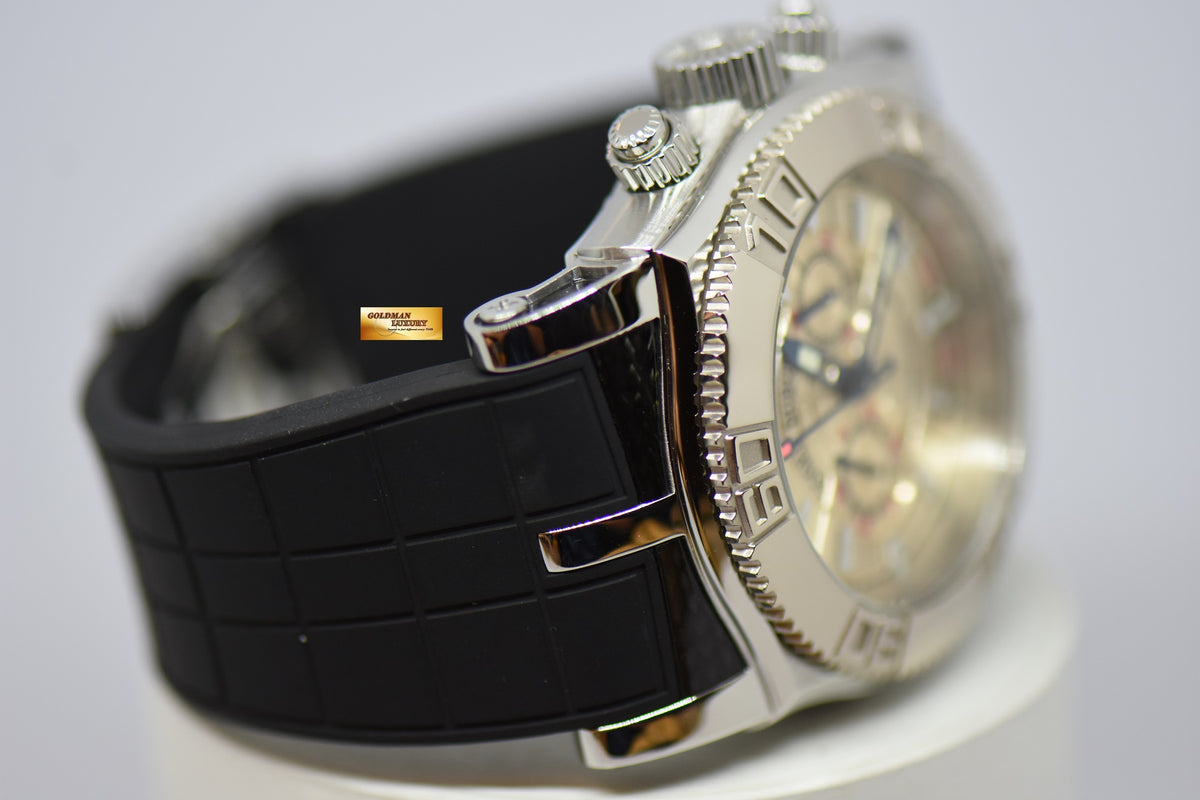 [SOLD] ROGER DUBUIS EASY DIVER JUST FOR FRIENDS 46mm STEEL IN RUBBER RD56 MANUAL WINDING SE46.56 (MINT)