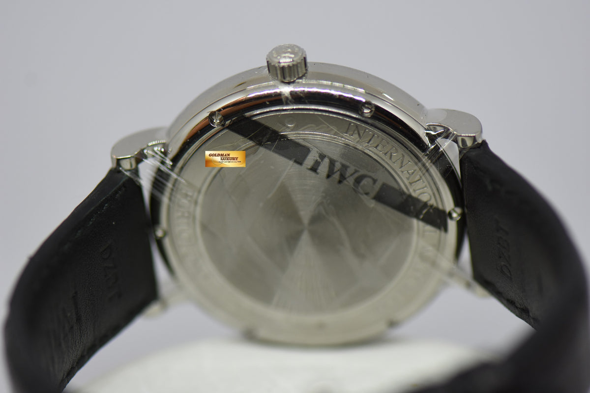 [SOLD] IWC PORTOFINO 39mm BLACK AUTOMATIC IW3565-02 (NEW-UNWORN)
