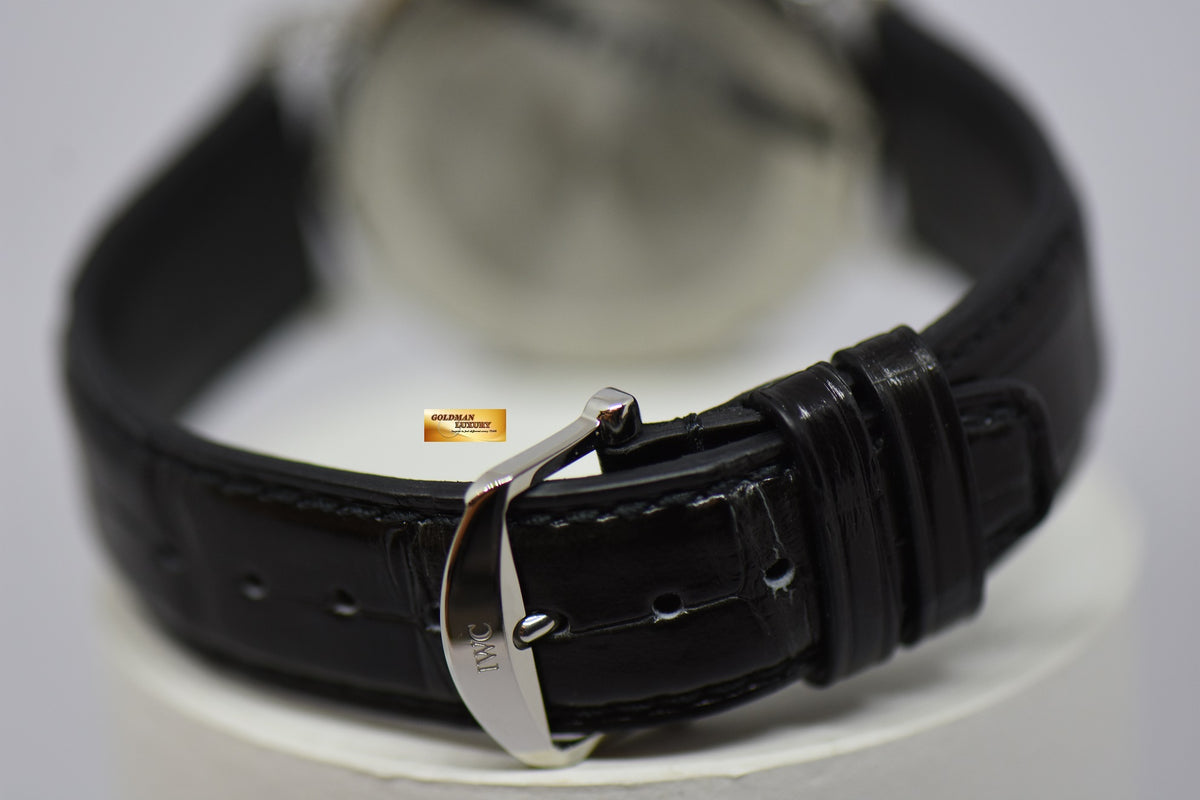 [SOLD] IWC PORTOFINO 39mm BLACK AUTOMATIC IW3565-02 (NEW-UNWORN)