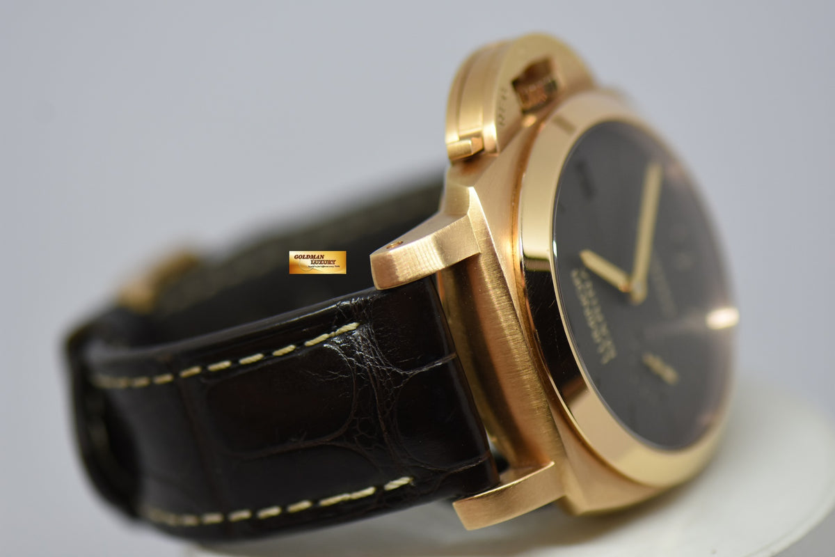 [SOLD] PANERAI LUMINOR MARINA 1950 42mm ROSE GOLD AUTOMATIC PAM 393 (MINT)