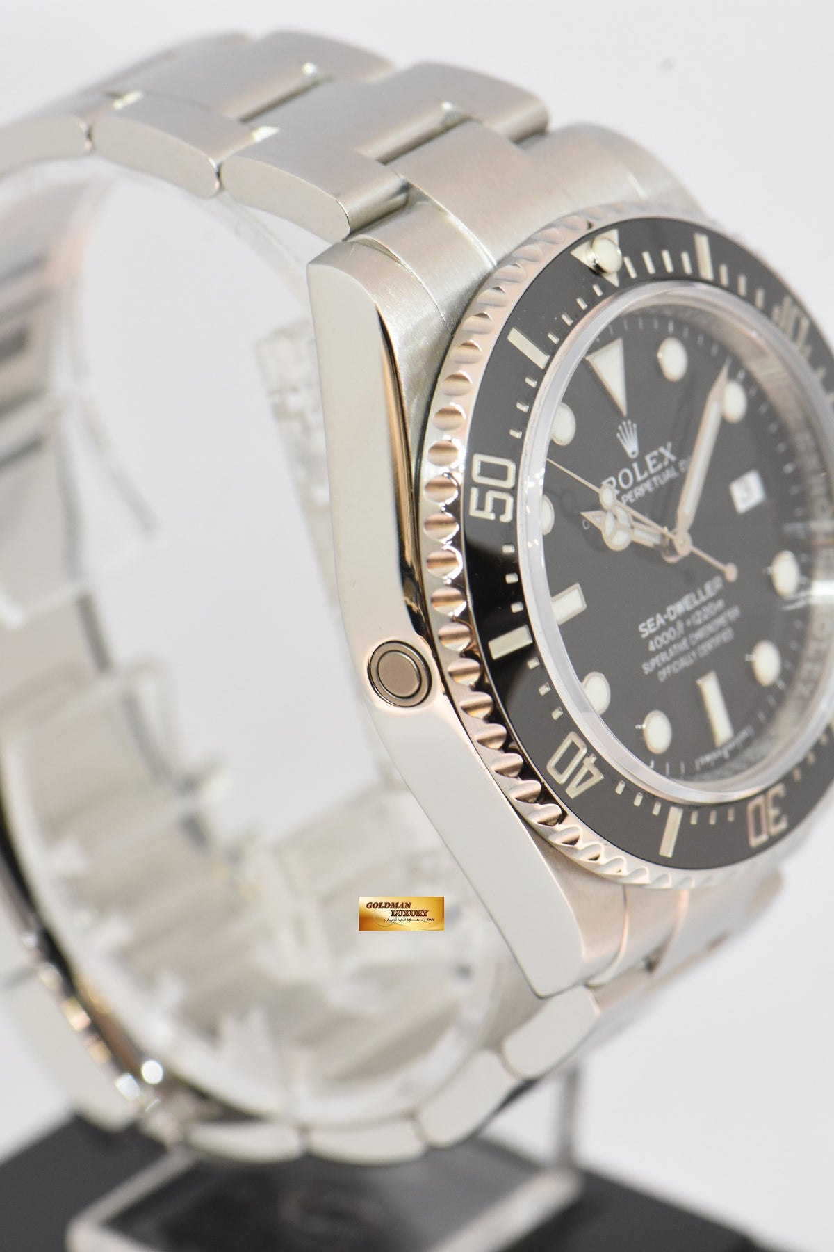 [SOLD] ROLEX OYSTER PERPETUAL SEA-DWELLER 4000  CERAMIC BLACK AUTOMATIC 116600 (MINT)