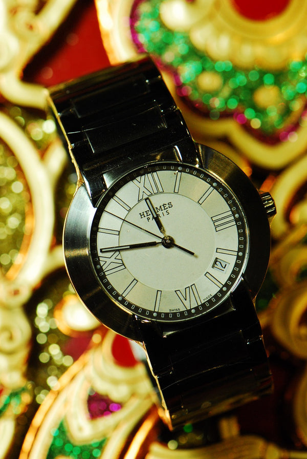 [SOLD] HERMES NOMADE MIDSIZE AUTO-QUARTZ (Mint)