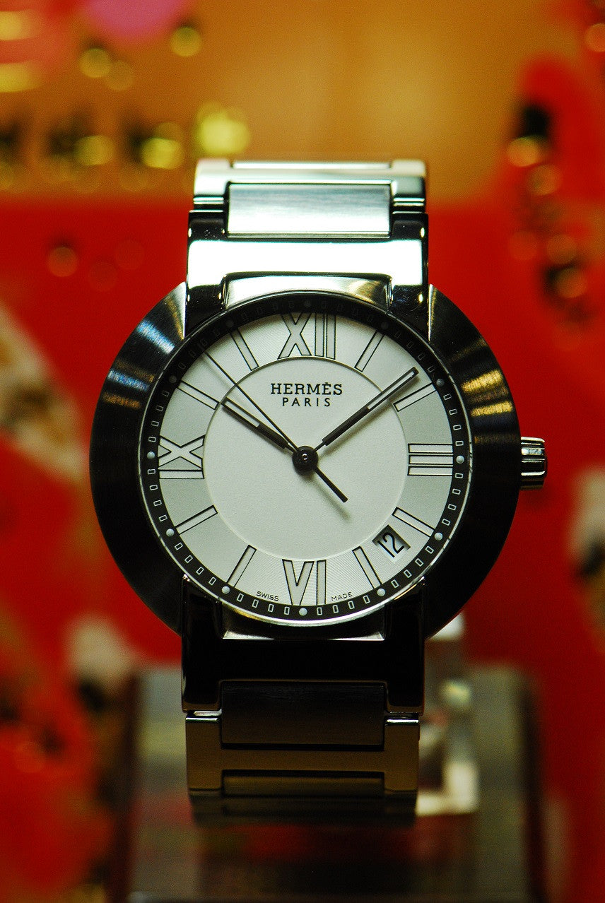[SOLD] HERMES NOMADE MIDSIZE AUTO-QUARTZ (Mint)