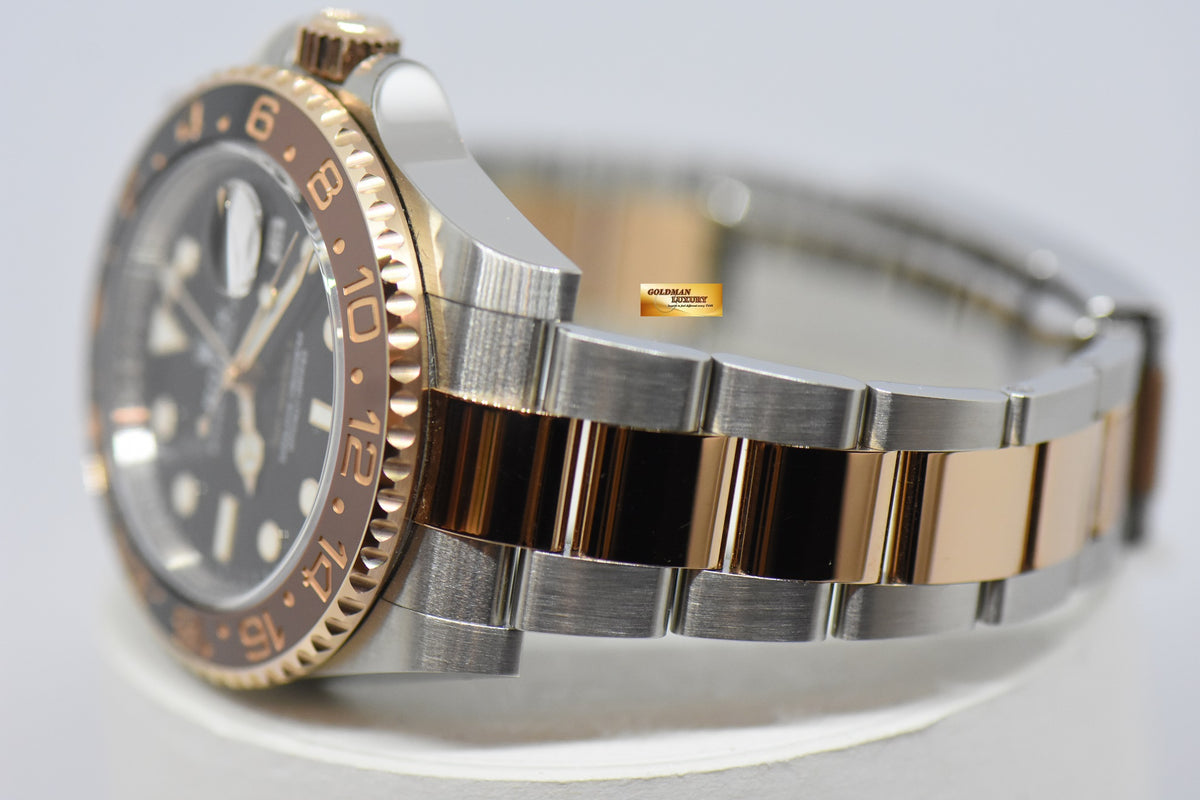 [SOLD] ROLEX OYSTER PERPETUAL GMT-MASTER II “ROOTBEER” CERAMIC HALF-ROSEGOLD AUTOMATIC 126711CHNR (LNIB)
