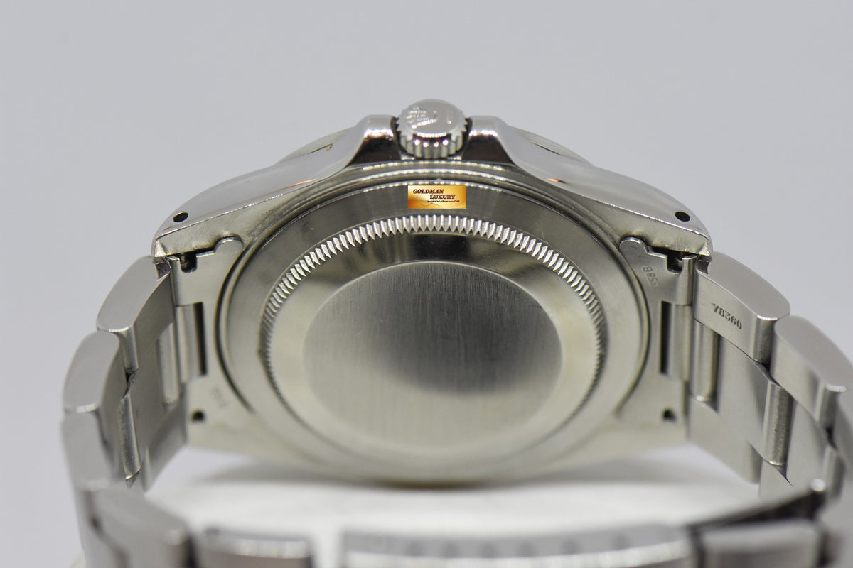 [SOLD] ROLEX OYSTER PERPETUAL EXPLORER II (TRITIUM DIAL-PINHOLE) BLACK 16570 (MINT)