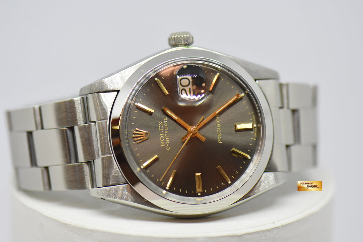 [SOLD] ROLEX OYSTERDATE PRECISION 34mm MANUAL 6694 (VINTAGE)