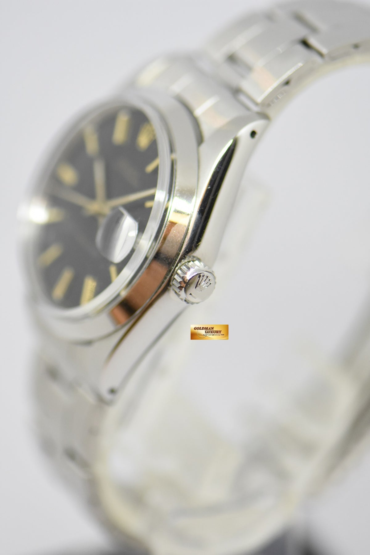 [SOLD] ROLEX OYSTERDATE PRECISION 34mm BLACK MANUAL 6694 (VINTAGE)