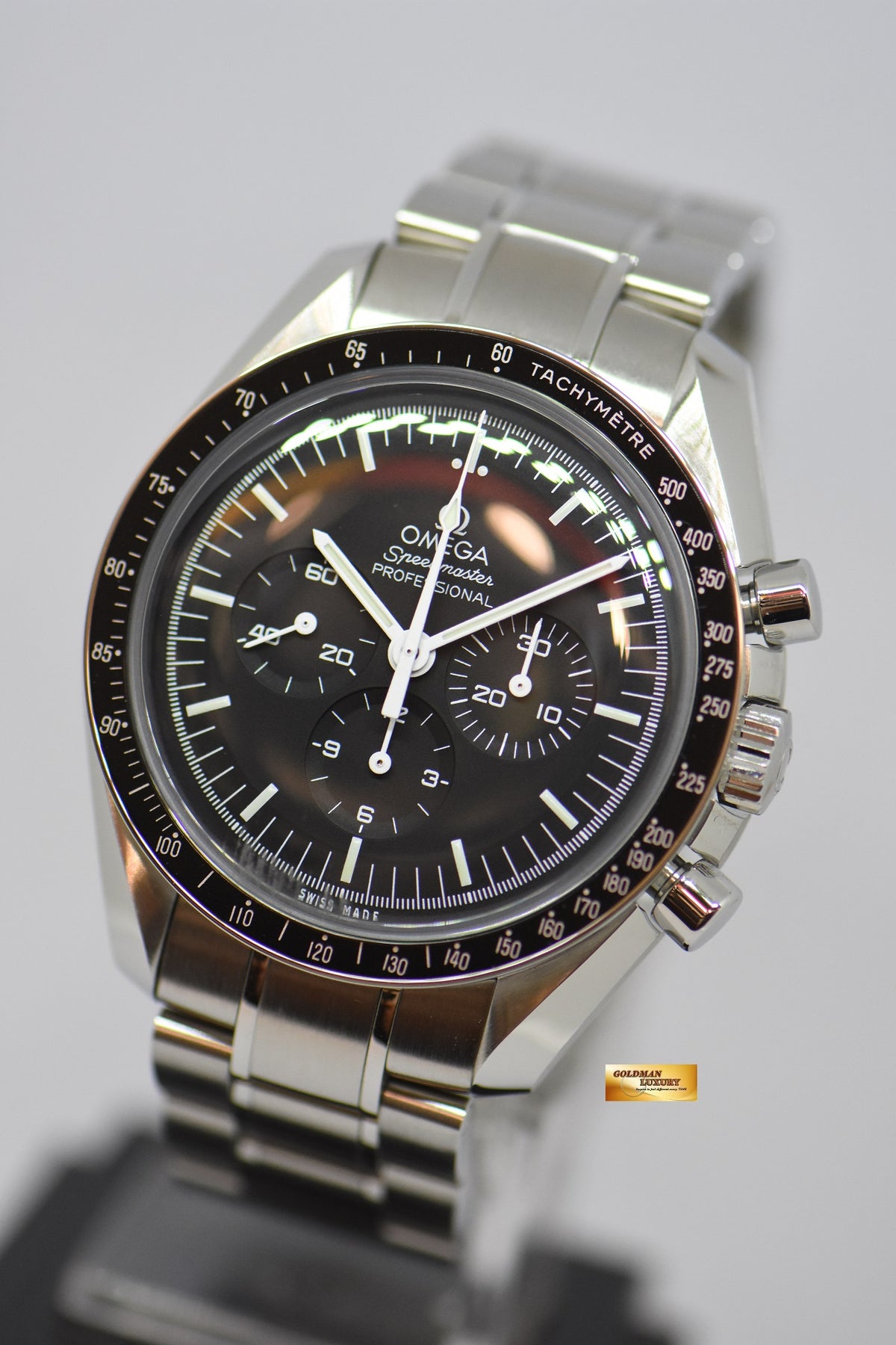 [SOLD] OMEGA SPEEDMASTER PROFESSIONAL MOONWATCH C.1861 HESALITE CRYSTAL MANUAL WINDING (LNIB)