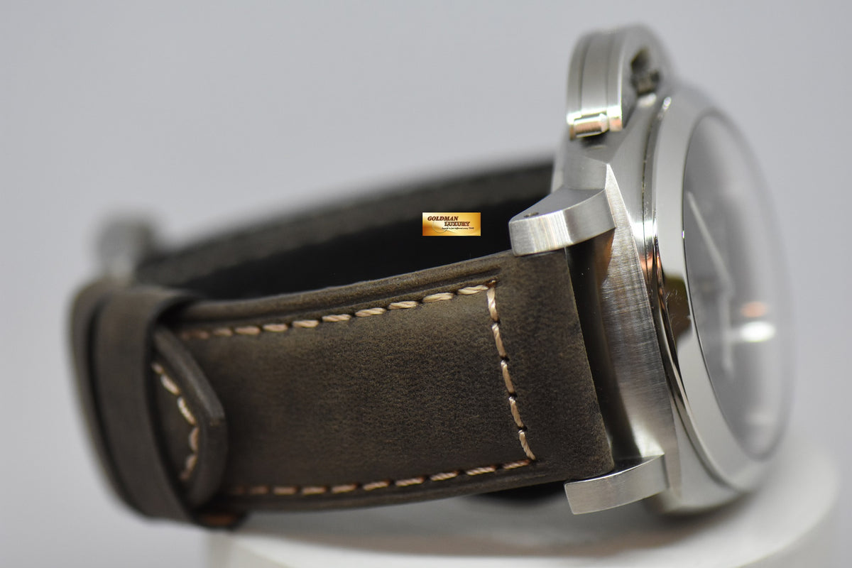 [SOLD] PANERAI LUMINOR 1950 GMT POWER RESERVE 44mm P.9000 AUTOMATIC PAM 321 (MINT)