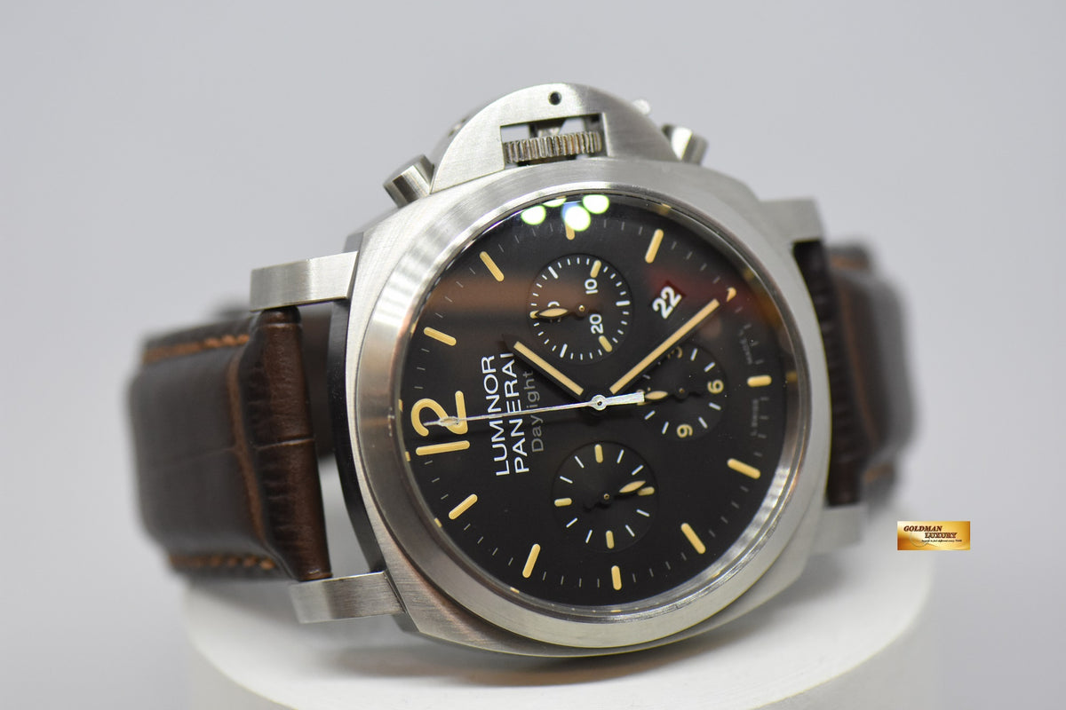 [SOLD] PANERAI LUMINOR DAYLIGHT CHRONOGRAPH 44mm AUTOMATIC PAM 356 (MINT)