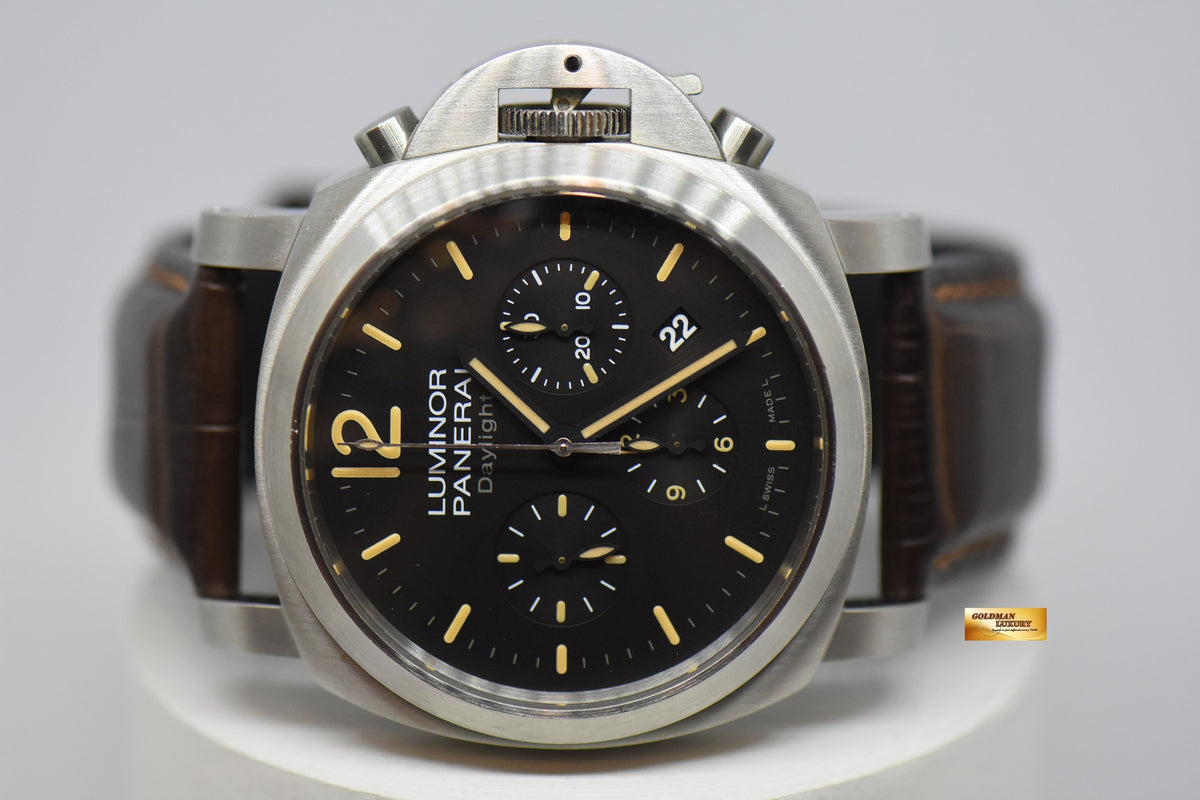 [SOLD] PANERAI LUMINOR DAYLIGHT CHRONOGRAPH 44mm AUTOMATIC PAM 356 (MINT)