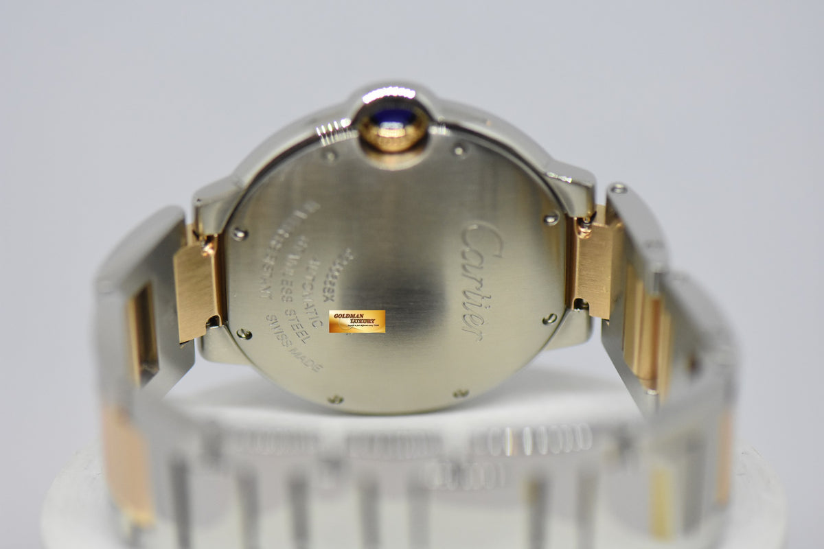 [SOLD] CARTIER BALLON BLEU 36mm MOP DIAL HALF-GOLD AUTOMATIC 3284 (MINT)