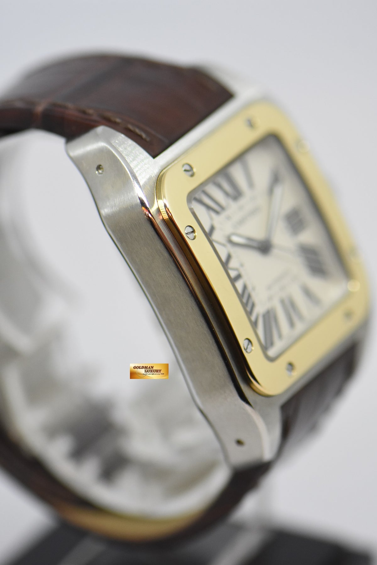 [SOLD] CARTIER SANTOS 100XL HALF GOLD AUTOMATIC 2656 (MINT)