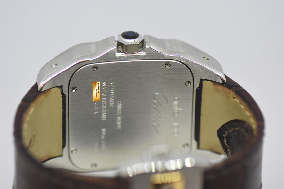 [SOLD] CARTIER SANTOS 100XL HALF GOLD AUTOMATIC 2656 (MINT)