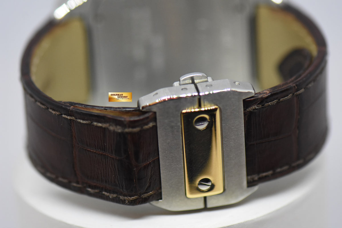 [SOLD] CARTIER SANTOS 100XL HALF GOLD AUTOMATIC 2656 (MINT)