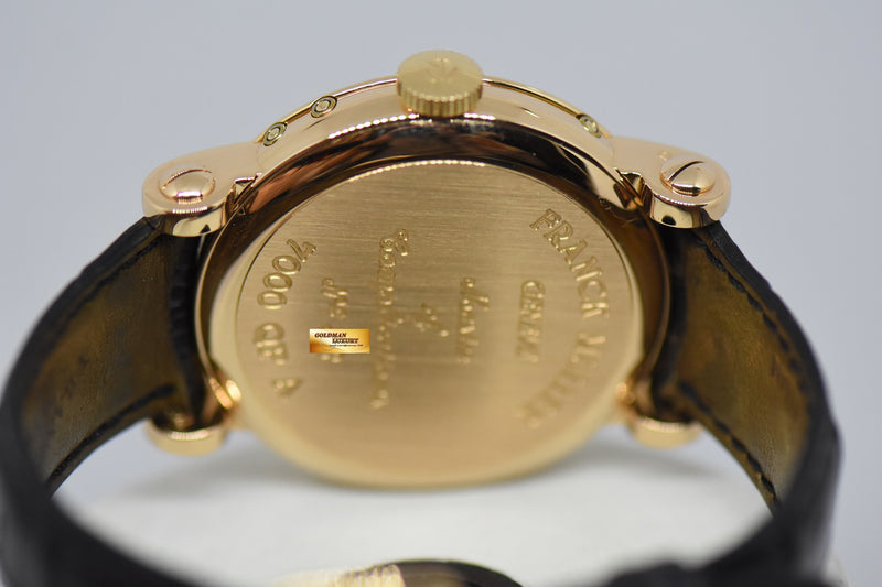 SOLD FRANCK MULLER ROUND LUNAR PERPETUAL CALENDAR RETROGRADE 18K