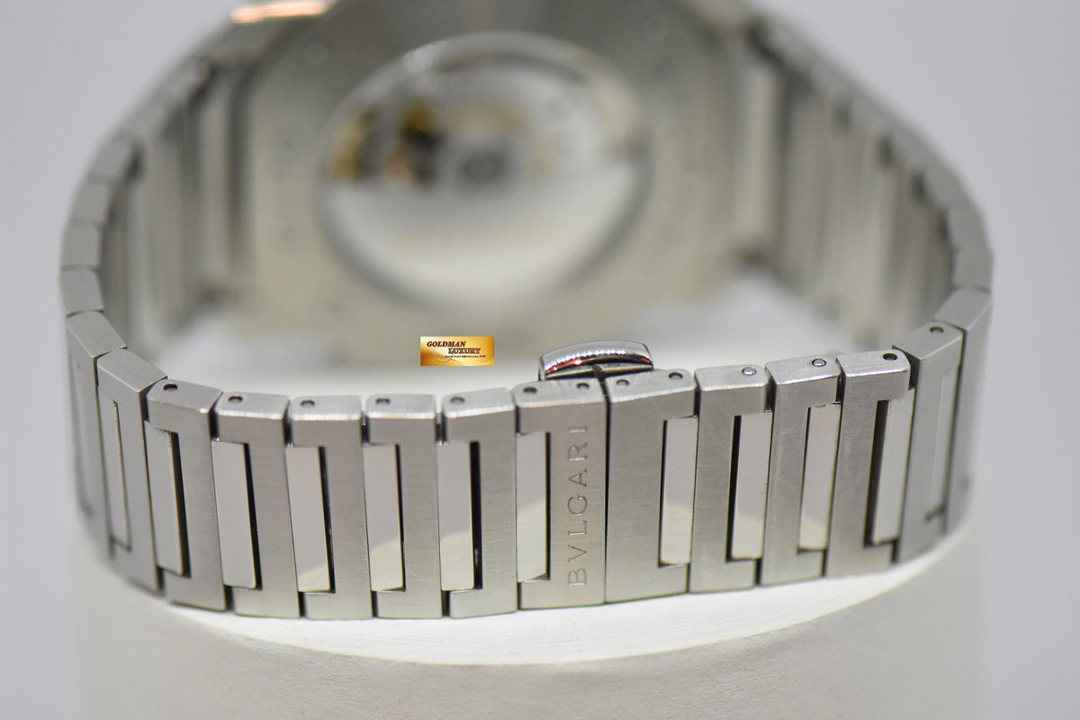 [SOLD] BVLGARI OCTO ROMA STEEL IN BRACELET 41mm BLUE AUTOMATIC OC 41S (MINT)