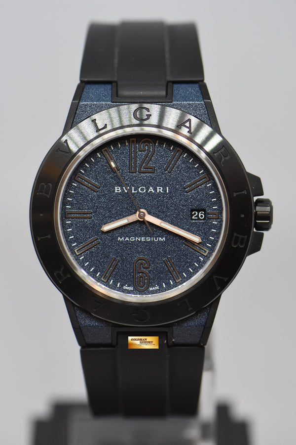 [SOLD] BVLGARI DIAGONO MAGNESIUM 41mm BLUE AUTOMATIC DG 41SMC (MINT)