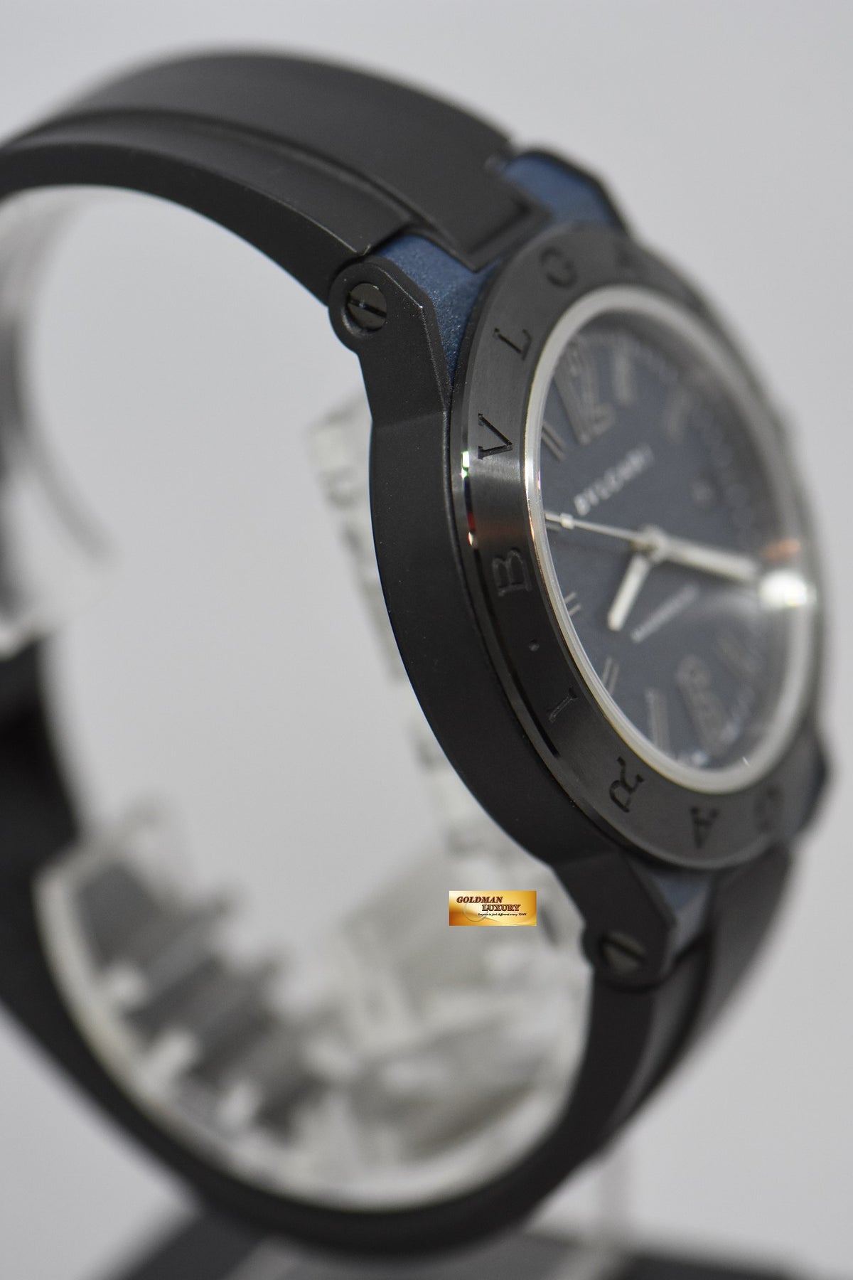 [SOLD] BVLGARI DIAGONO MAGNESIUM 41mm BLUE AUTOMATIC DG 41SMC (MINT)