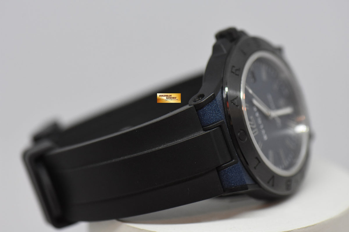 [SOLD] BVLGARI DIAGONO MAGNESIUM 41mm BLUE AUTOMATIC DG 41SMC (MINT)