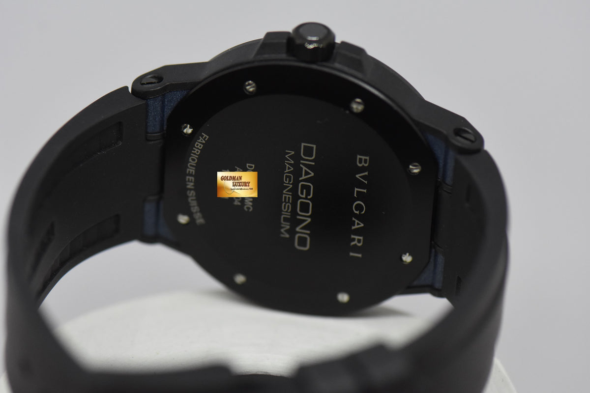 [SOLD] BVLGARI DIAGONO MAGNESIUM 41mm BLUE AUTOMATIC DG 41SMC (MINT)