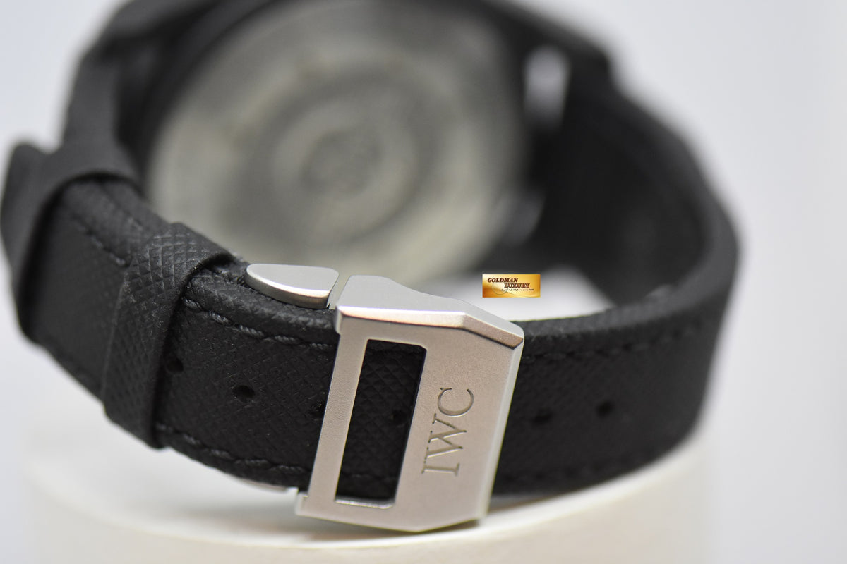 [SOLD] IWC BIG PILOT TOP GUN 46mm CERAMIC BLACK 7 DAYS POWER RESERVE AUTOMATIC IW5020-01 (as it’s condition)