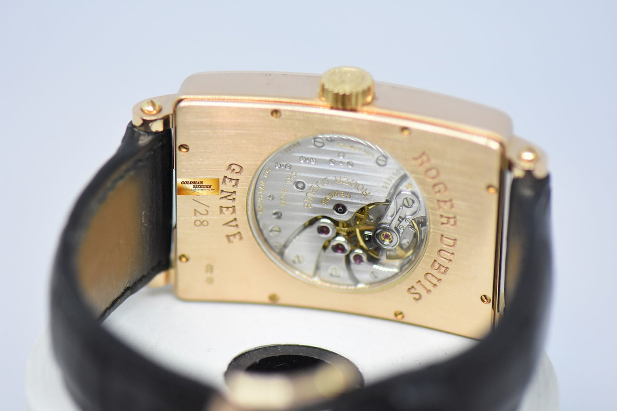 [SOLD] ROGER DUBUIS MEN’S MUCH MORE 18K ROSE GOLD MANUAL WINDING M32 LIMITED EDITION OF 28PCS (MINT)
