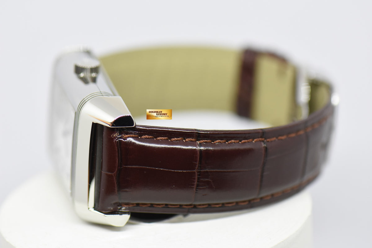 [SOLD] JLC REVERSO GRANDE DATE 8 DAYS POWER RESERVE STAINLESS STEEL MANUAL WINDING 240.8.15 (MINT)