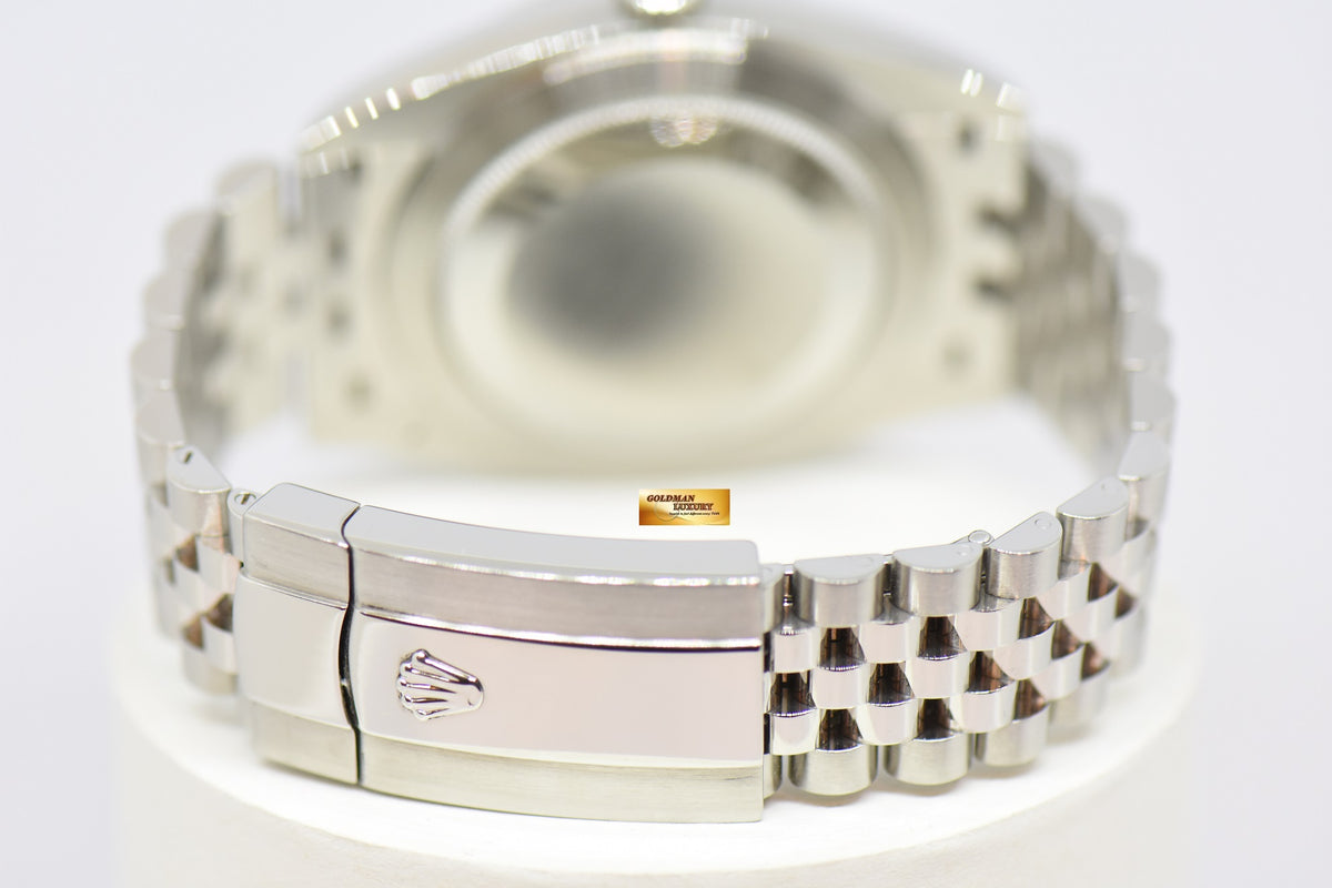 [SOLD] ROLEX OYSTER PERPETUAL DATEJUST 41mm JUBILEE STEEL IN BRACELET BLUE DIAL 126334 (MINT)