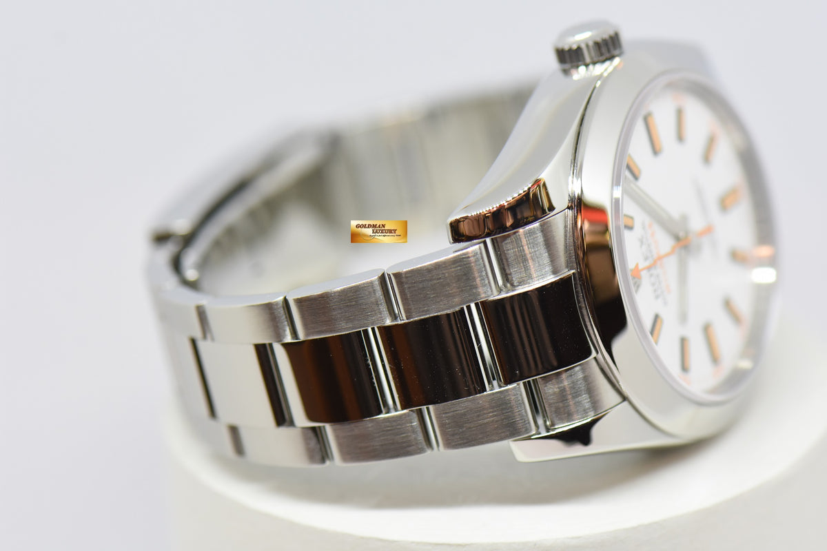 [SOLD] ROLEX OYSTER PERPETUAL MILGAUSS WHITE (CLEAR CRYSTAL) 116400 (MINT)