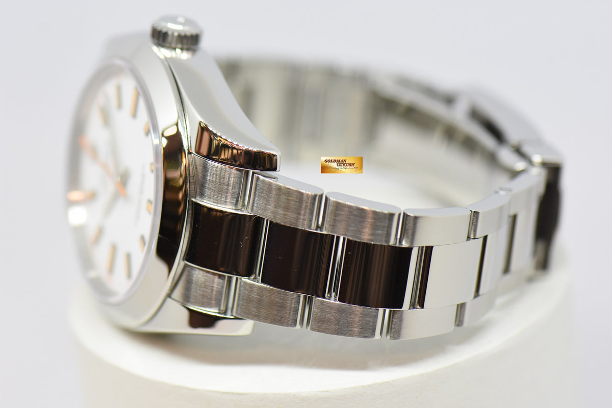 [SOLD] ROLEX OYSTER PERPETUAL MILGAUSS WHITE (CLEAR CRYSTAL) 116400 (MINT)