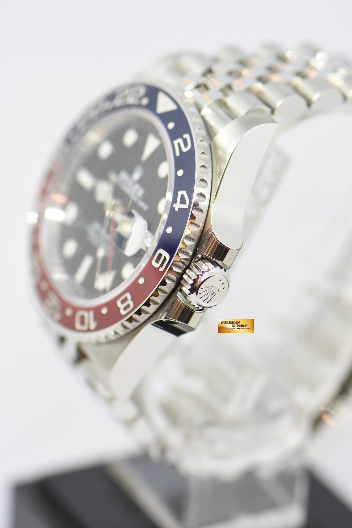 [SOLD] ROLEX OYSTER PERPETUAL GMT-MASTER II PEPSI CERAMIC BEZEL JUBILEE STEEL BRACELET 126710BLRO (LNIB)