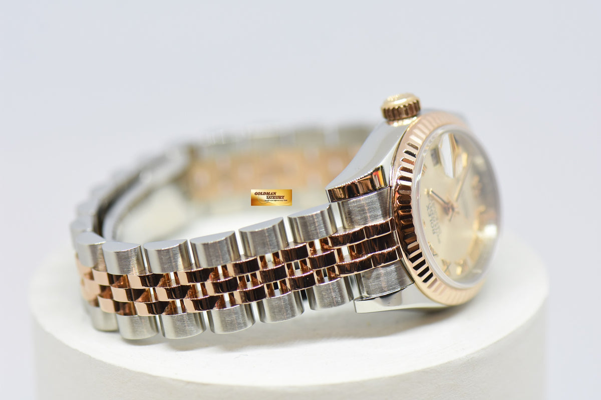 [SOLD] ROLEX OYSTER PERPETUAL DATEJUST 26mm HALF-ROSE GOLD JUBILEE 179171 (NEAR MINT)