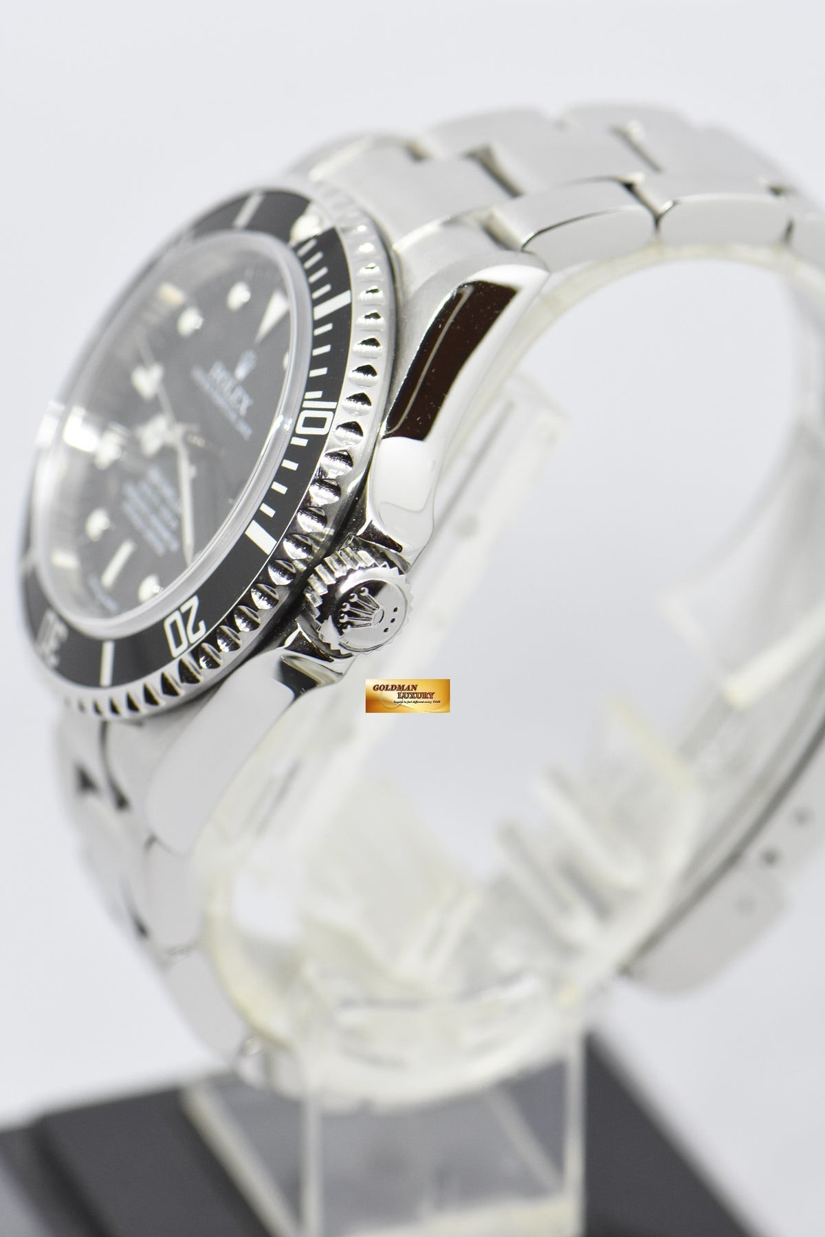 [SOLD] ROLEX OYSTER PERPETUAL SEA-DWELLER STEEL IN BRACELET 40mm BLACK 16600 (NO-PINHOLE) (MINT)