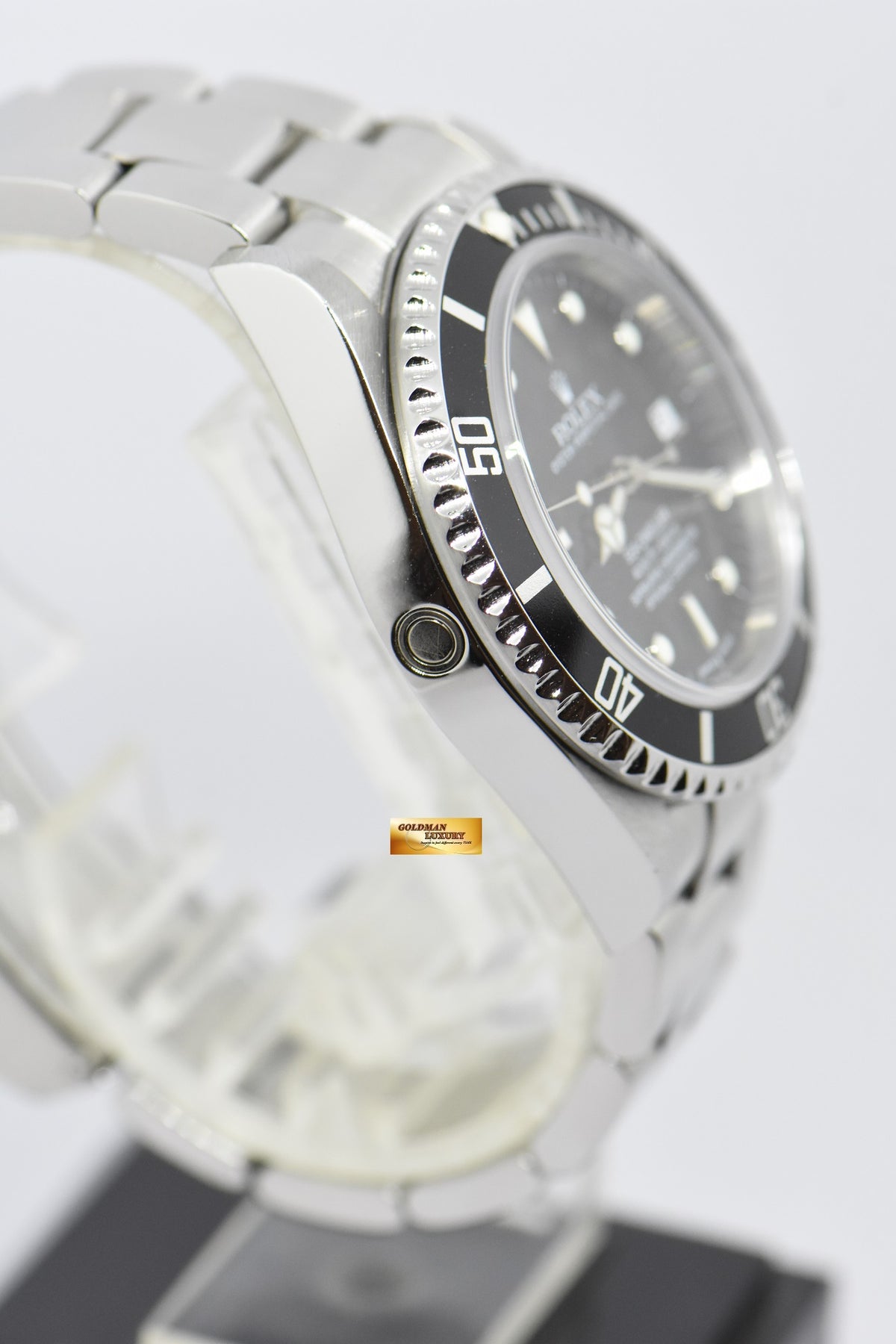 [SOLD] ROLEX OYSTER PERPETUAL SEA-DWELLER STEEL IN BRACELET 40mm BLACK 16600 (NO-PINHOLE) (MINT)