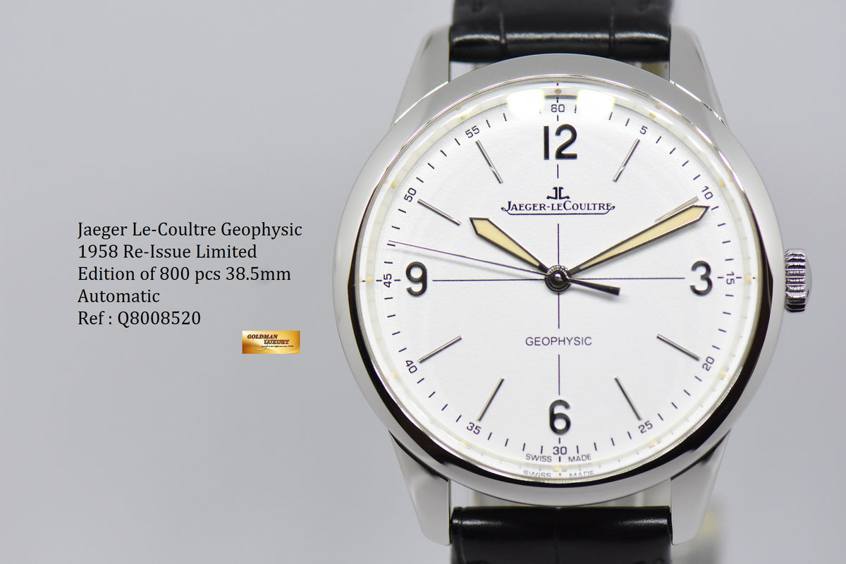 [SOLD] JLC GEOPHYSIC 1958 LIMITED EDITION OF 800pcs AUTOMATIC Q8008520 (NEAR MINT)