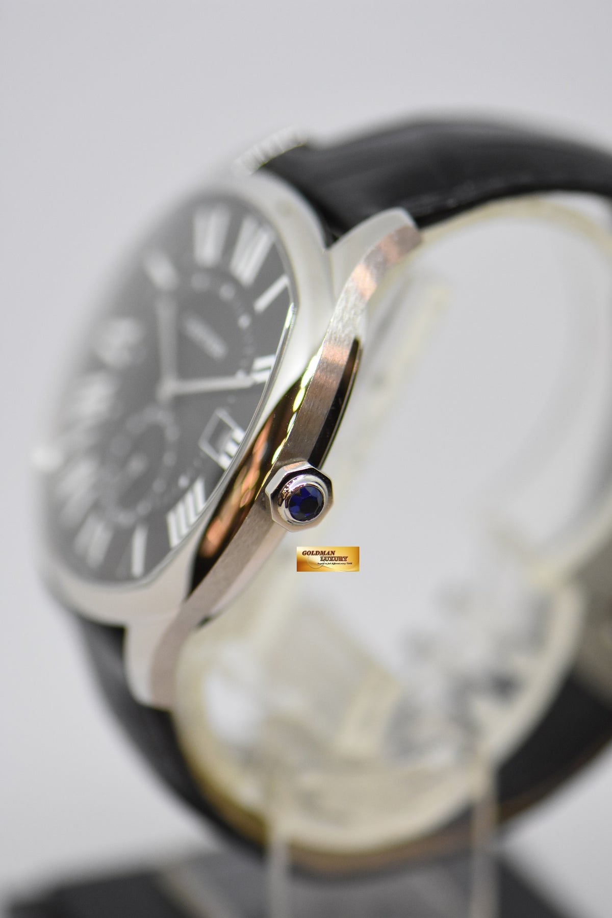 [SOLD] CARTIER DRIVE De CARTIER 42mm MEN’S AUTOMATIC BLACK ROMAN DIAL WSNM0009 (MINT)