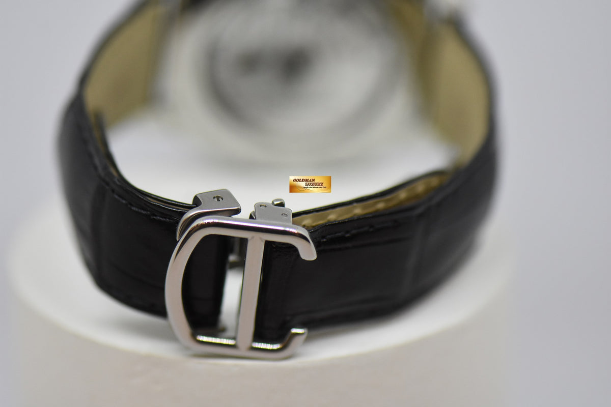 [SOLD] CARTIER DRIVE De CARTIER 42mm MEN’S AUTOMATIC BLACK ROMAN DIAL WSNM0009 (MINT)