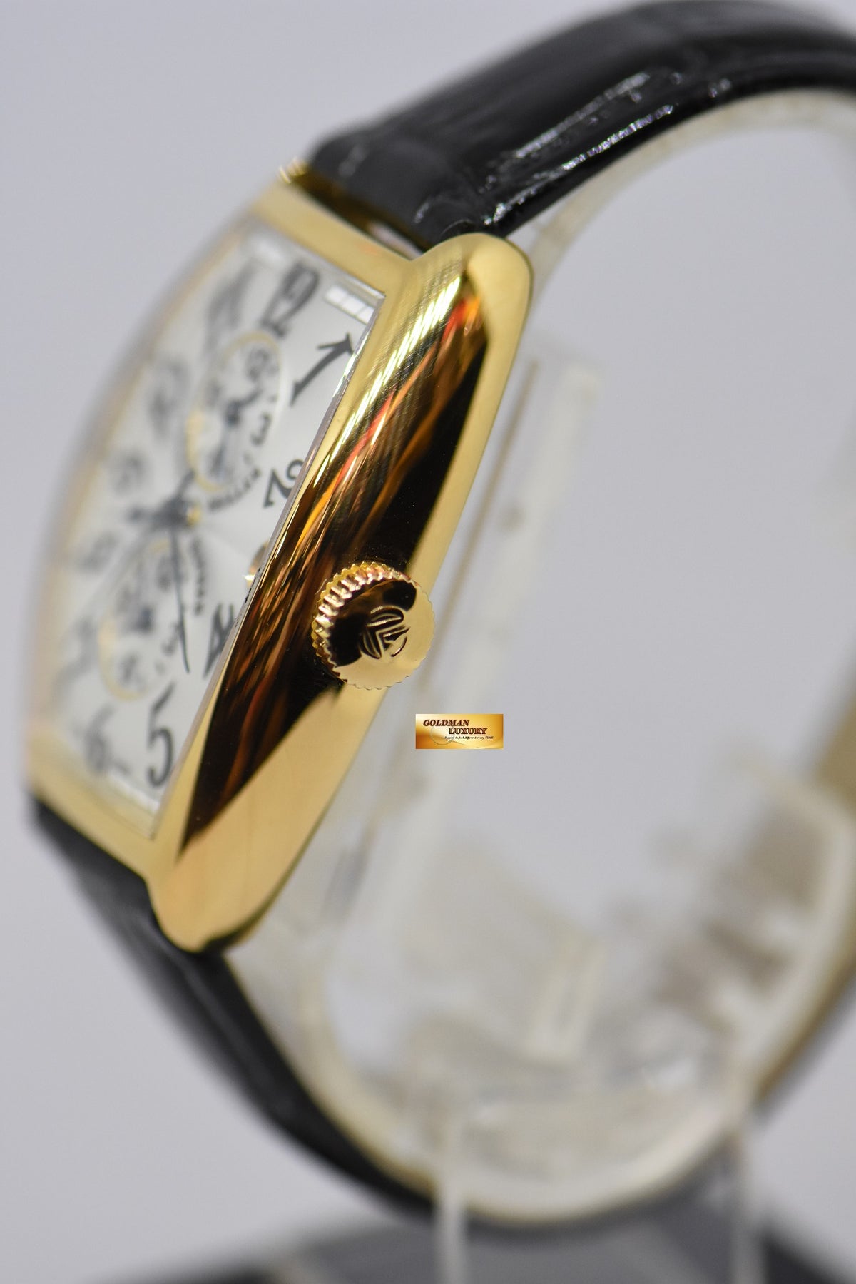 [SOLD] FRANCK MULLER MASTER BANKER 18K YELLOW GOLD 3 TIMEZONES AUTOMATIC 5850 MB (MINT)