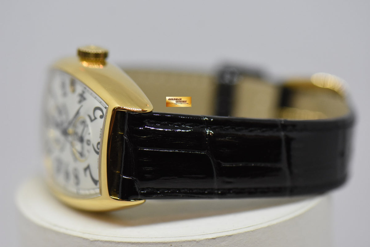 [SOLD] FRANCK MULLER MASTER BANKER 18K YELLOW GOLD 3 TIMEZONES AUTOMATIC 5850 MB (MINT)