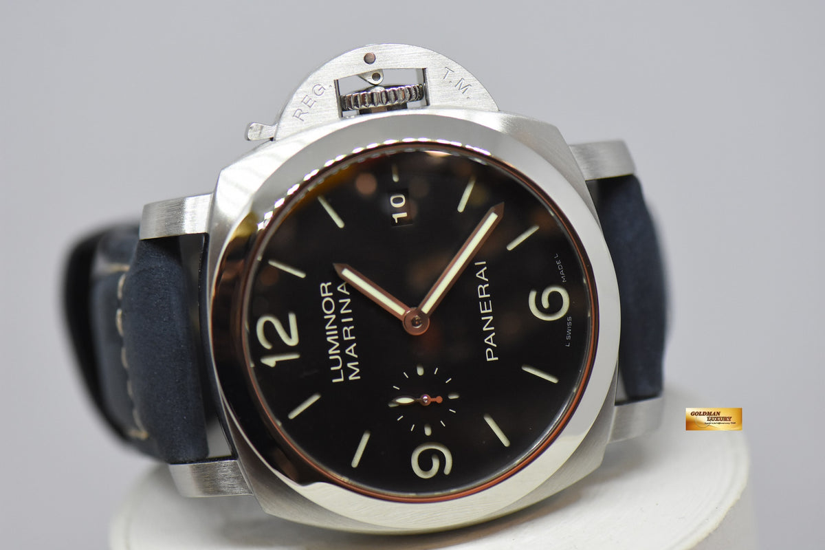 [SOLD] PANERAI LUMINOR MARINA 1950 CASE 44mm STEEL AUTOMATIC PAM 312 (MINT)