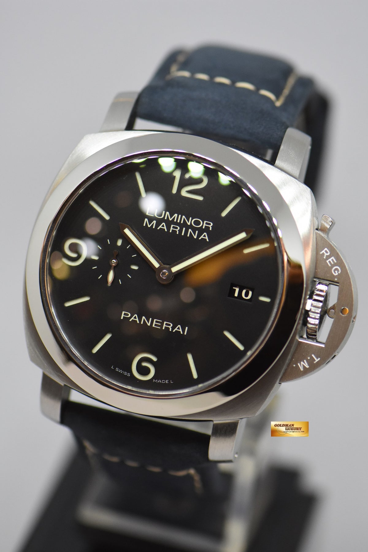 [SOLD] PANERAI LUMINOR MARINA 1950 CASE 44mm STEEL AUTOMATIC PAM 312 (MINT)