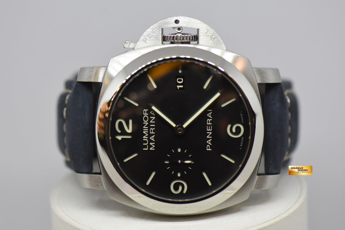 [SOLD] PANERAI LUMINOR MARINA 1950 CASE 44mm STEEL AUTOMATIC PAM 312 (MINT)